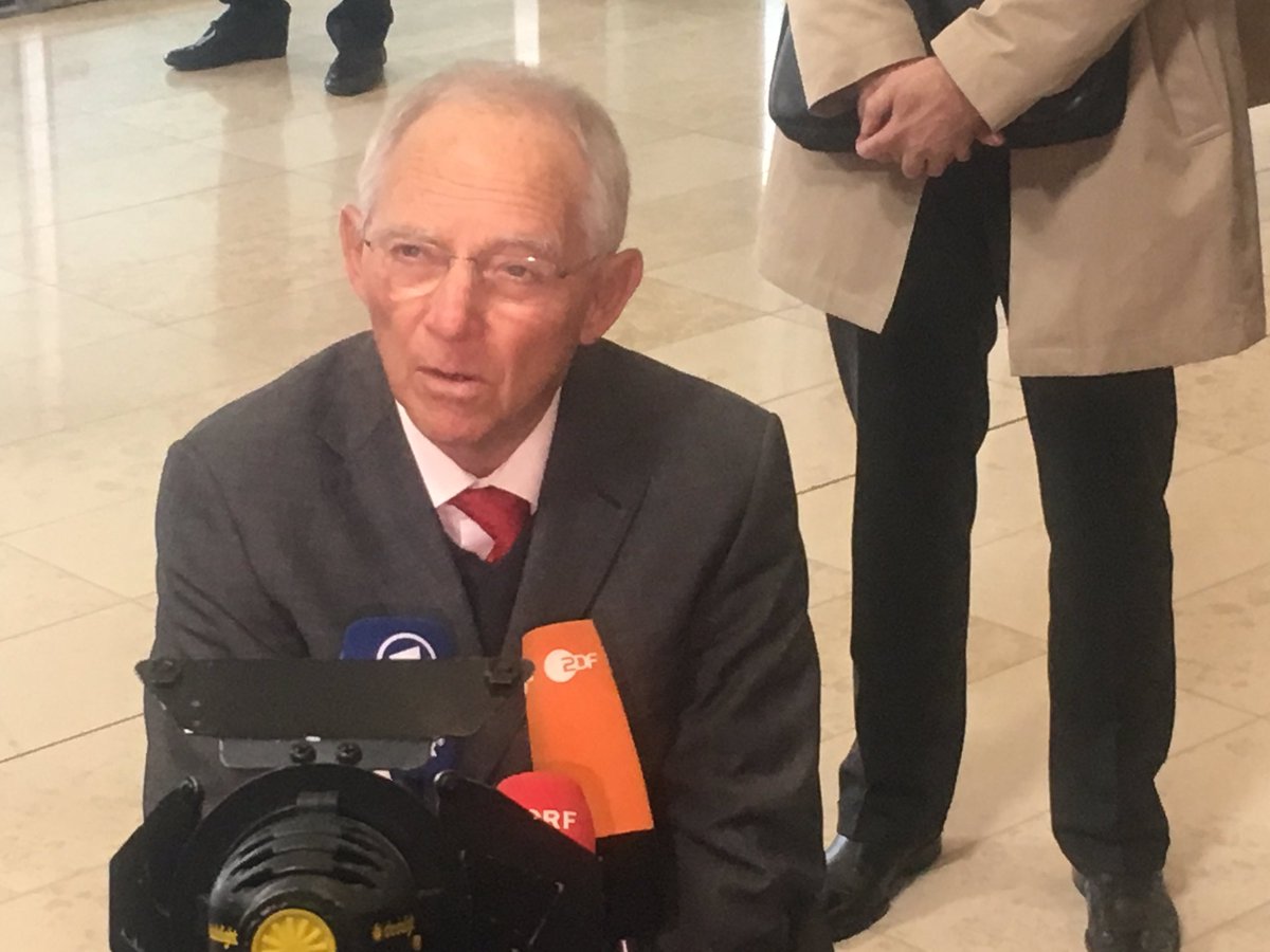 We kept the Euro stable against all odds. That is a success said German Minister Schaeuble before his last Eurogroup meeting 