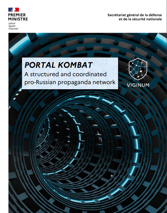 Serviciul francez de contra-dezinformare @Viginum_Gouv a descoperit o rețea de propagandă pro-rusă numită „Portal Kombat. Miniștrii Afacerilor Externe @steph_sejourne, @ABaerbock și @sikorskiradek au anunțat astăzi un mecanism comun pentru a ridica alerta și a riposta