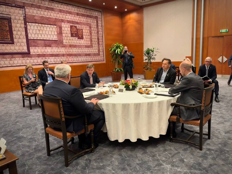 שר החוץ של אוקראינה נפגש עם שרי החוץ של צרפת, גרמניה ופולין בטורקיה.