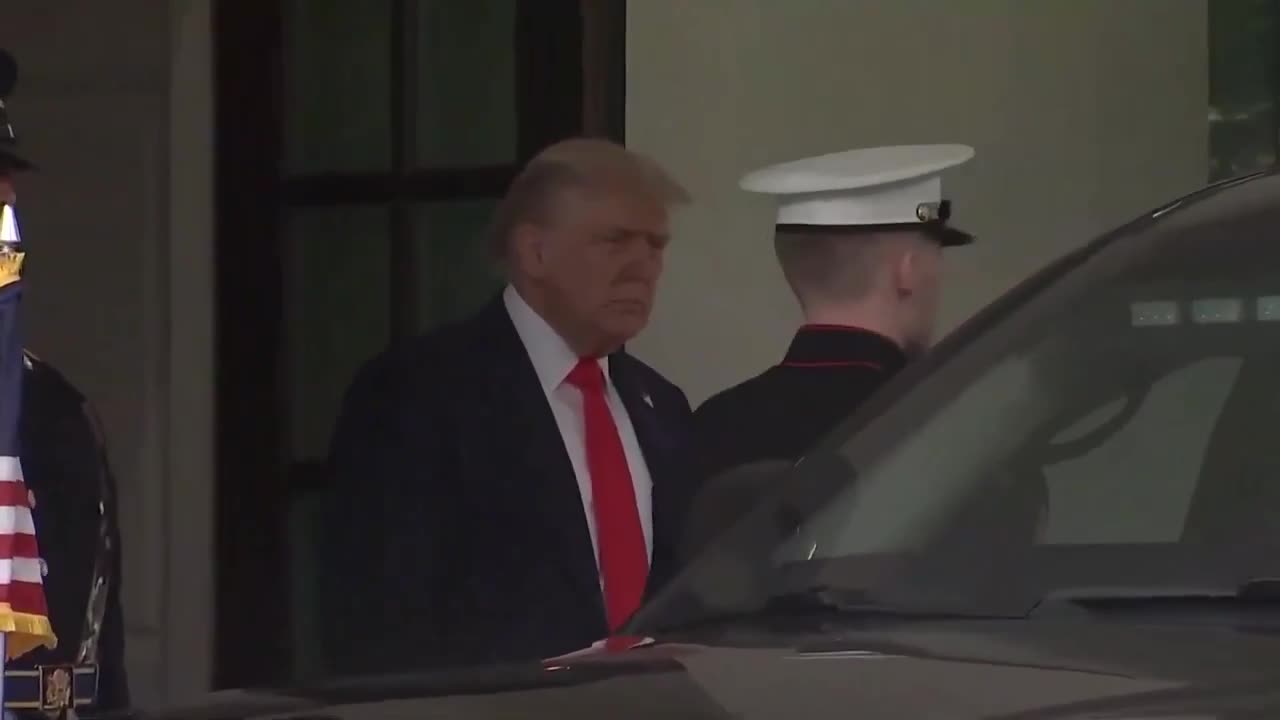 .@POTUS يرحب بالمستشار الألماني فريدريش ميرز في البيت الأبيض