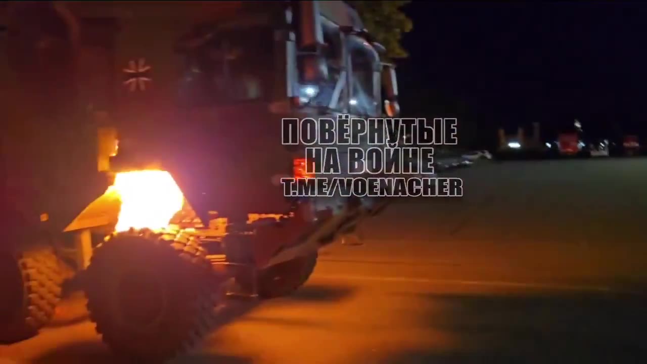 A number of German Bundeswehr military trucks were set alight in the city of Erfurt. Russian Telegram channels published footage of the arson attack
