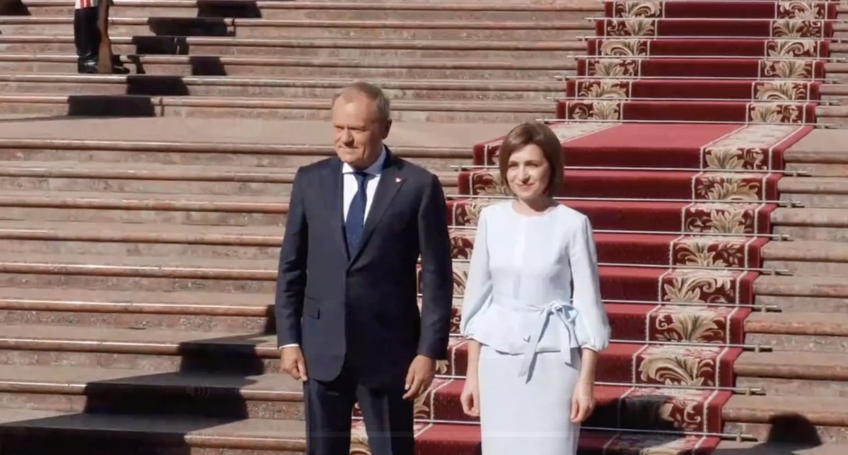 Le Premier ministre polonais Donald Tusk et le chancelier allemand Merz sont à Chisinau, en Moldavie
