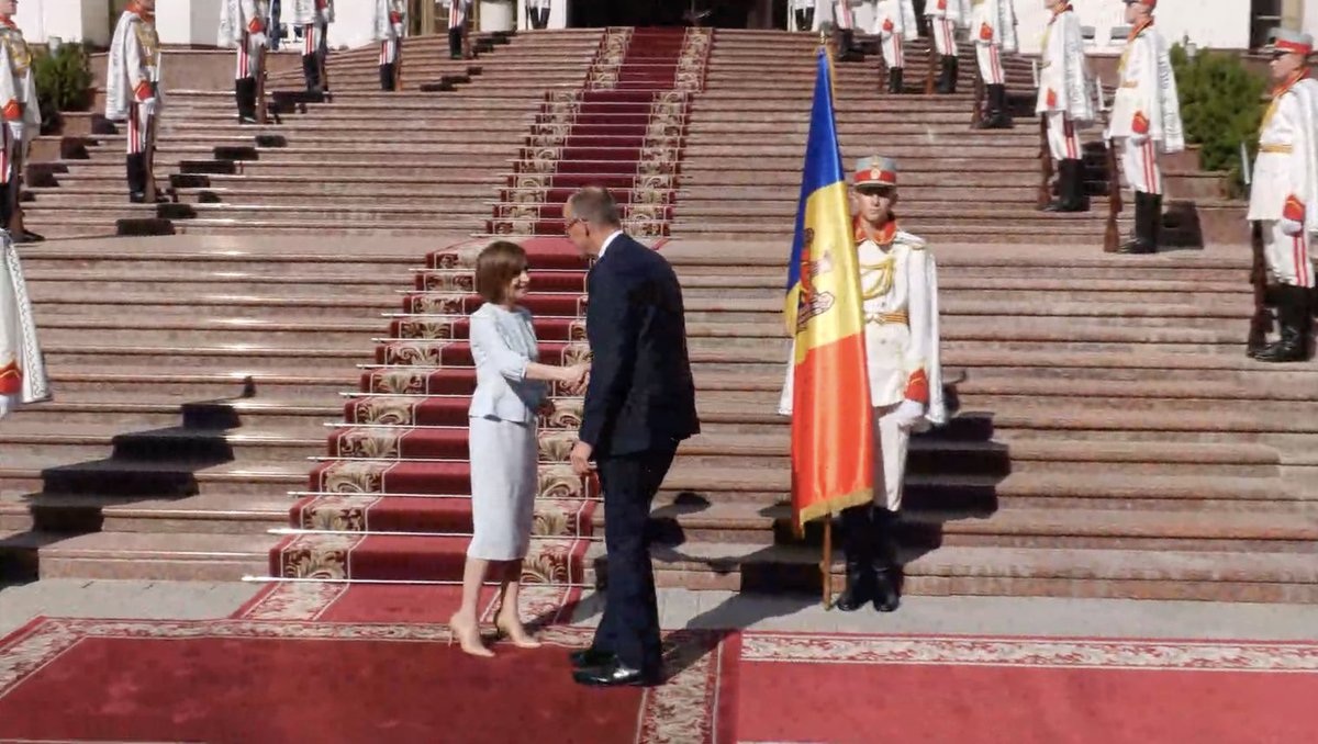 Macron, Merz et Tusk sont arrivés en Moldavie pour le jour de l'indépendance